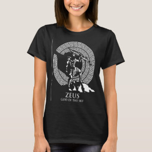 Camiseta Mitología Griega Antigua Grecia Historia De Zeus