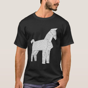 Camiseta Mitología griega El odioso Troyano de Historia Gri