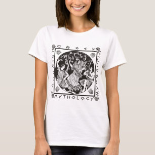 Camiseta Mitología griega (negro)