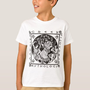 Camiseta Mitología griega (negro)