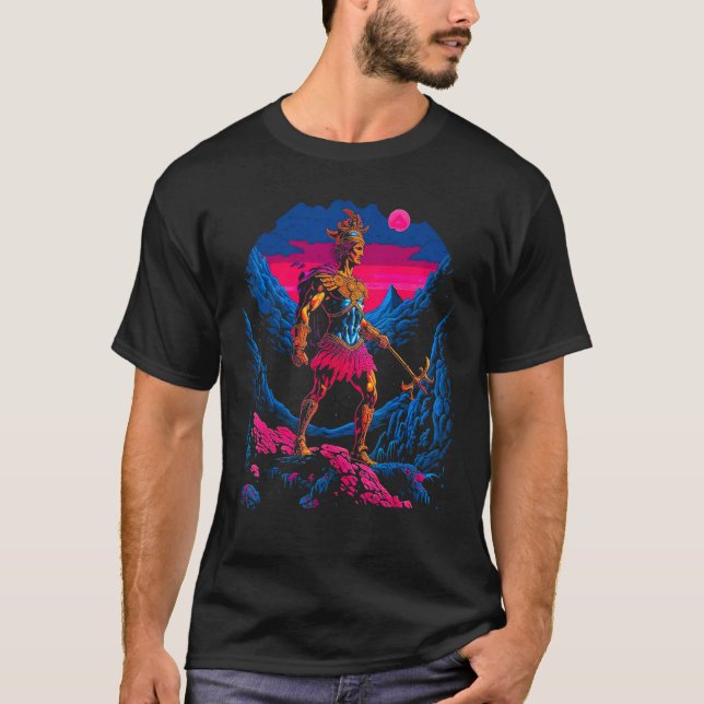 Camiseta Mitología Griega Perseo (Anverso)