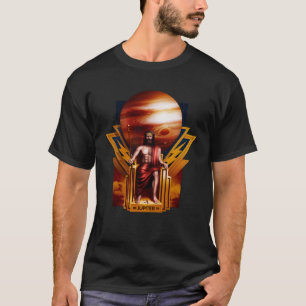Camiseta Mitología romana Dios Júpiter Astronomía Planeta