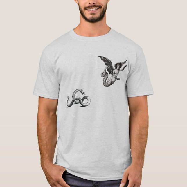 Camiseta mitológica de las criaturas (Anverso)
