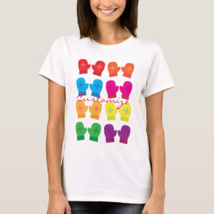 Camiseta Mitones de punto multicolores Thunder_Cove