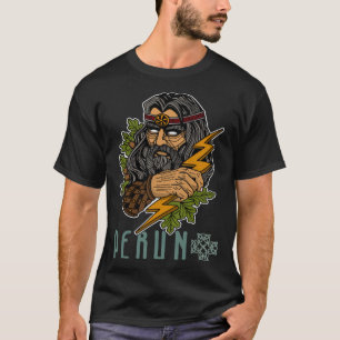 Camiseta Mitos perun eslavos armamento de cielos paganos 1