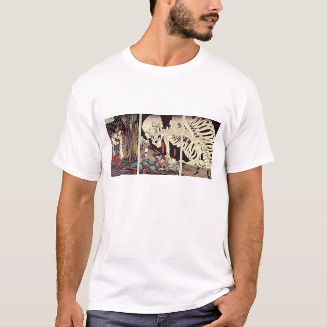 Camiseta Mitsukini que desafía el espectro esquelético, (Anverso)