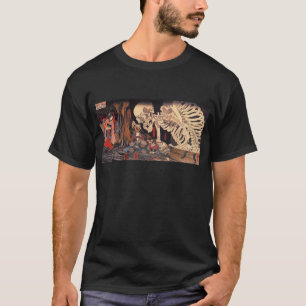 Camiseta Mitsukuni que desafía el espectro esquelético
