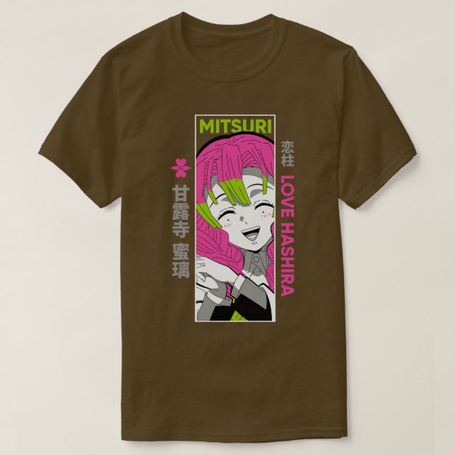 Camiseta Mitsuri Hashira (Diseño del anverso)
