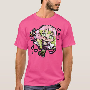 Camiseta Mitsuri Kawaii Cute Anime Chibi Ropa de estacioner