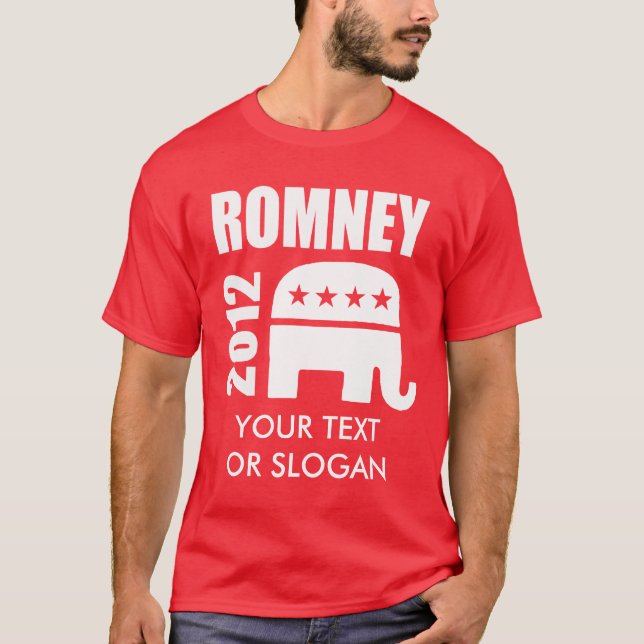 CAMISETA MITT ROMNEY 2012 (Anverso)