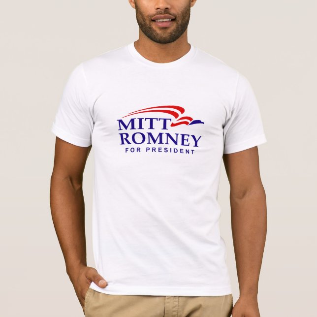 Camiseta Mitt Romney 2012 (Anverso)