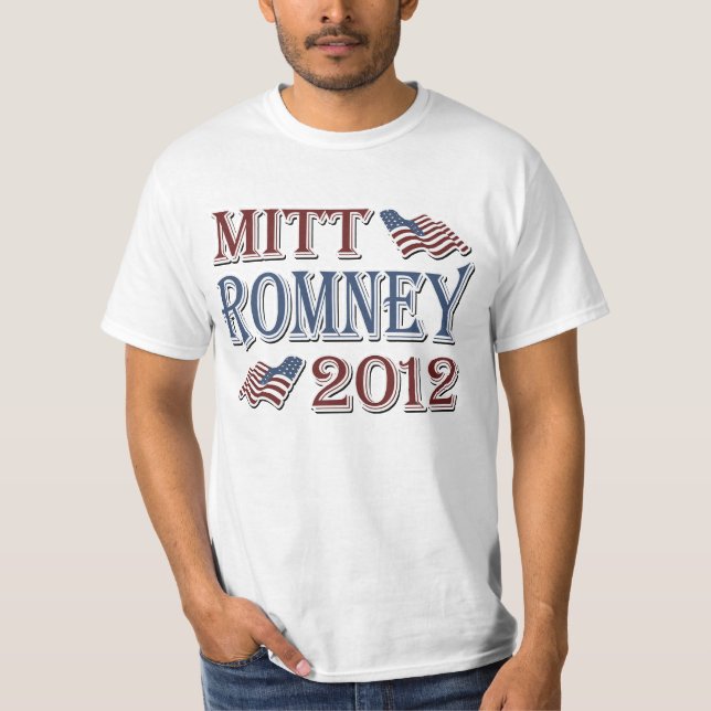Camiseta Mitt Romney 2012 (Anverso)