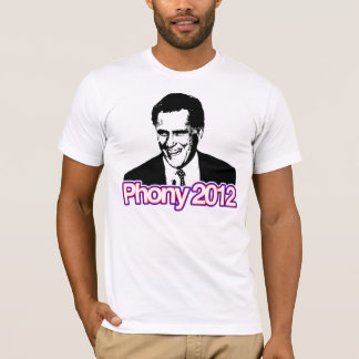 Camiseta Mitt Romney - Phony 2012