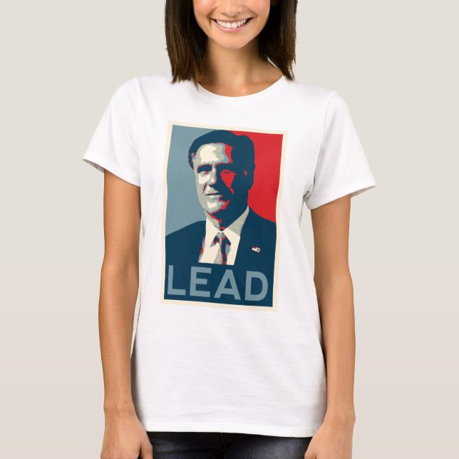 Camiseta Mitt Romney - ventaja (Anverso)