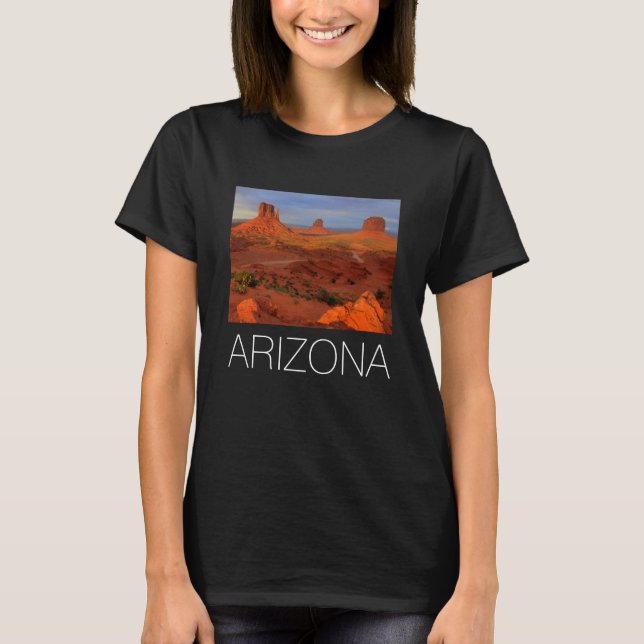 Camiseta Mittens, Monument valley, AZ (Anverso)