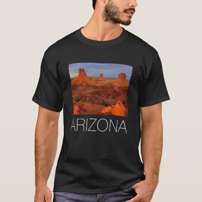 Camiseta Mittens, Monument Valley, AZ (Anverso)