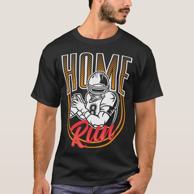 Camiseta Mix Sports Touchdown Homerun Football Baseball Pla (Anverso)