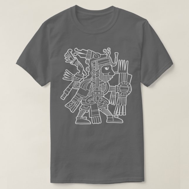 Camiseta Mixcoatl Aztec God Cloud Serpent Mayan Inca Toltec (Diseño del anverso)