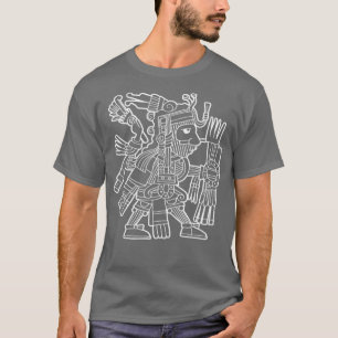 Camiseta Mixcoatl Aztec God Cloud Serpent Mayan Inca Toltec