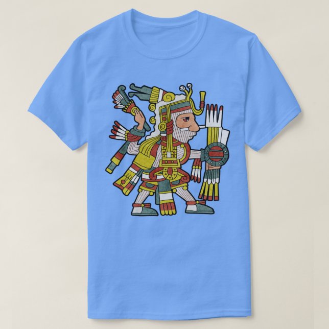 Camiseta Mixcoatl Azteca Dios Nube Serpiente Mayo Inca Tolt (Diseño del anverso)