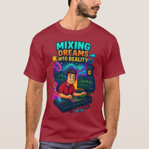 Camiseta “Mixing Dreams into Reality – Producer Life Tee”