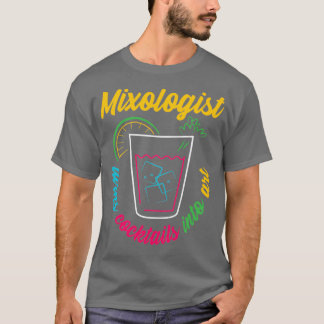 Camiseta Mixólogo Cocktail Bartender