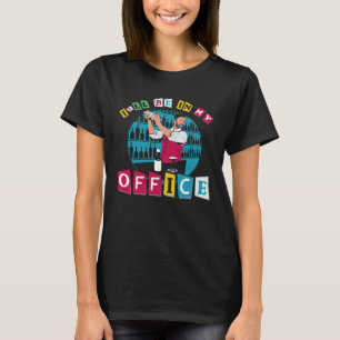 Camiseta Mixólogo de Bartender Estaré en mi oficina
