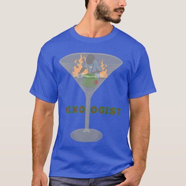 Camiseta Mixólogo DJ Dirty Martini (Anverso)