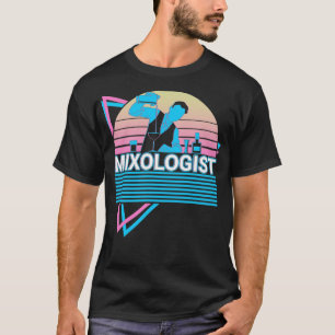 Camiseta Mixólogo Mixología Bartender Cóctel