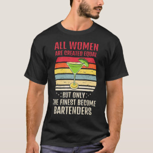 Camiseta Mixólogo Sé Agradable Con El Barman Conocemos Tu W