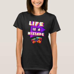 Camiseta Mixtape 80s 90s Retro de vintage para hombres muje