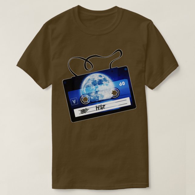 Camiseta Mixtape Moon (Diseño del anverso)