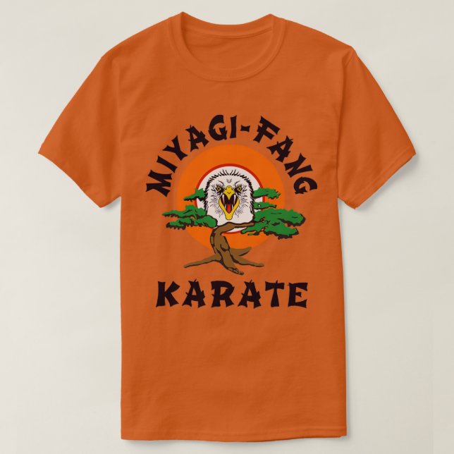 CAMISETA MIYAGI FANG KARATE 3 (Diseño del anverso)