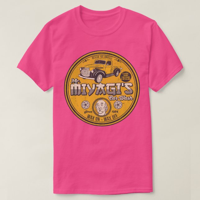 Camiseta Miyagis Wash (Diseño del anverso)