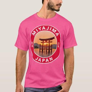 Camiseta Miyajima Japón Round Emblem