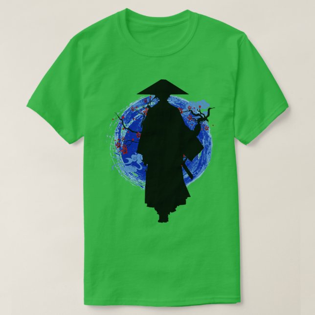 Camiseta Mizu Blue eye Samurai TShirt (Diseño del anverso)