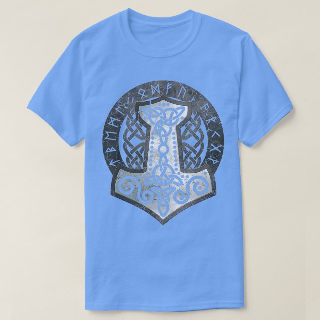 Camiseta Mjolnir el martillo de Thor (Diseño del anverso)