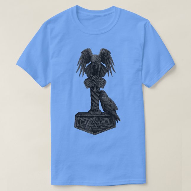 Camiseta Mjolnir Odinx27s Mjolnir Odinx27s H (Diseño del anverso)