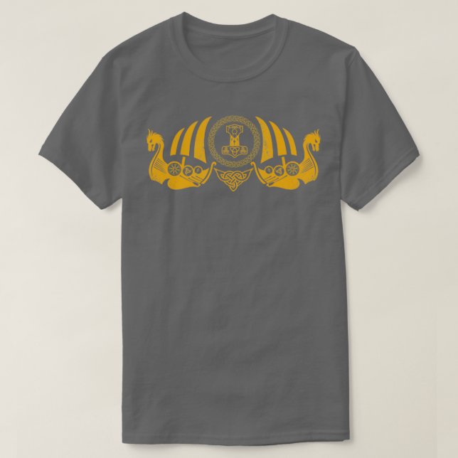 Camiseta Mjolnir viking norse mythology (Diseño del anverso)