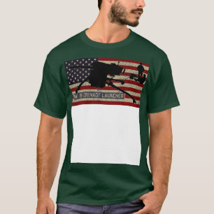 Camiseta Mk 19 Lanzador de granadas Silhouettes American Vi