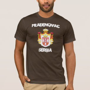Camiseta Mladenovac, Serbia con escudo de armas