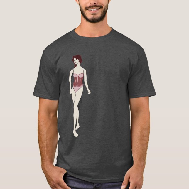 Camiseta m'lady mannequin (Anverso)