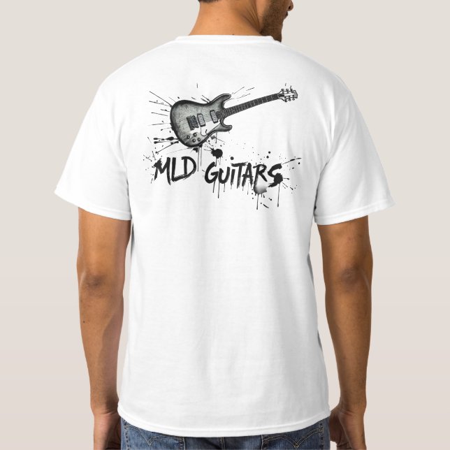 Camiseta MLD Guitars T-Shirt (Reverso)