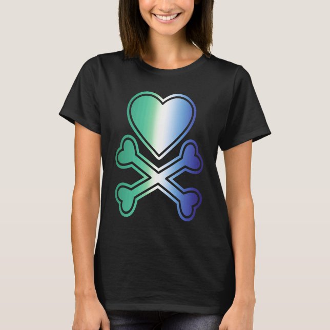Camiseta MLM Gay Men Loving Men LGBTQ Valentine's Day LGBT (Anverso)