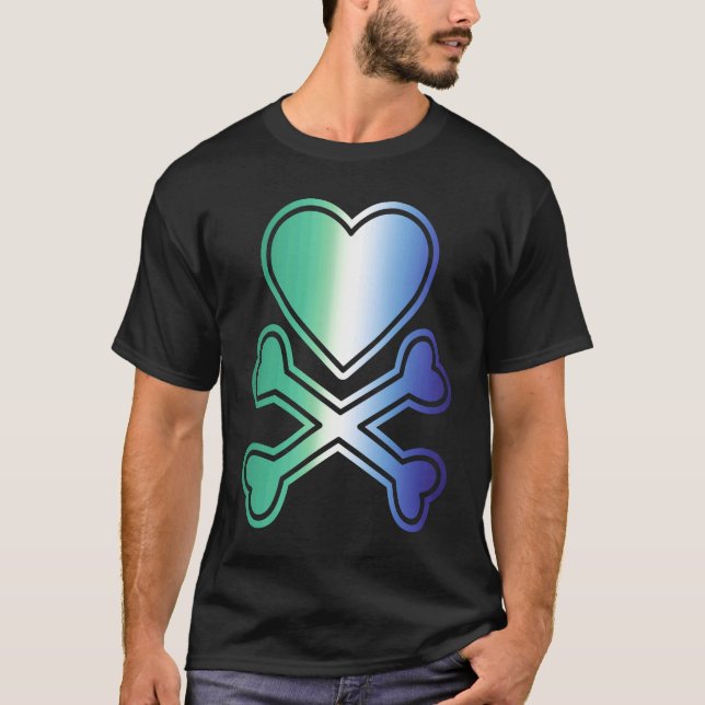 Camiseta MLM Gay Men Loving Men LGBTQ Valentine's Day LGBT (Anverso)