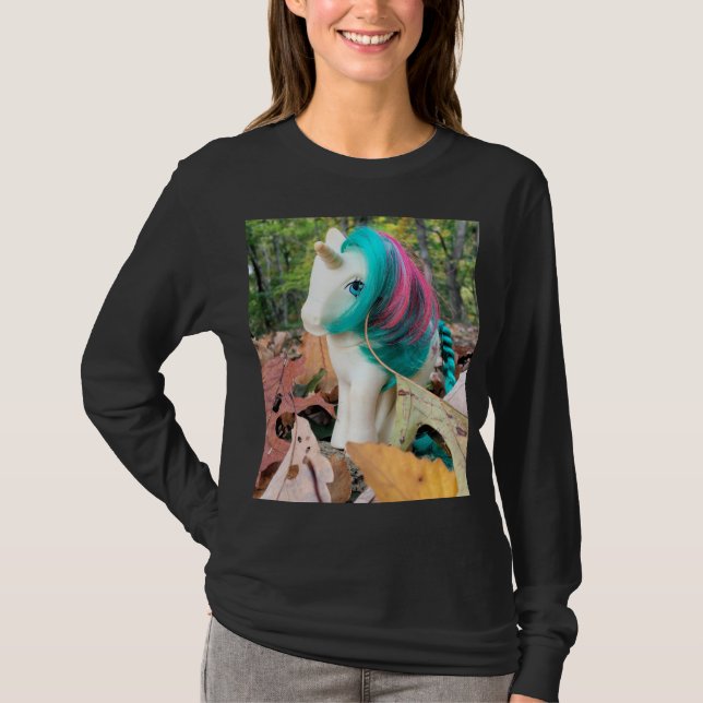 Camiseta MLP Gusty en hojas de otoño (Anverso)