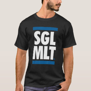 Camiseta MLT de SGL para un solo malvado Whisky am