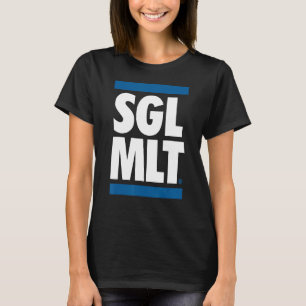 Camiseta MLT de SGL para un solo malvado Whisky am