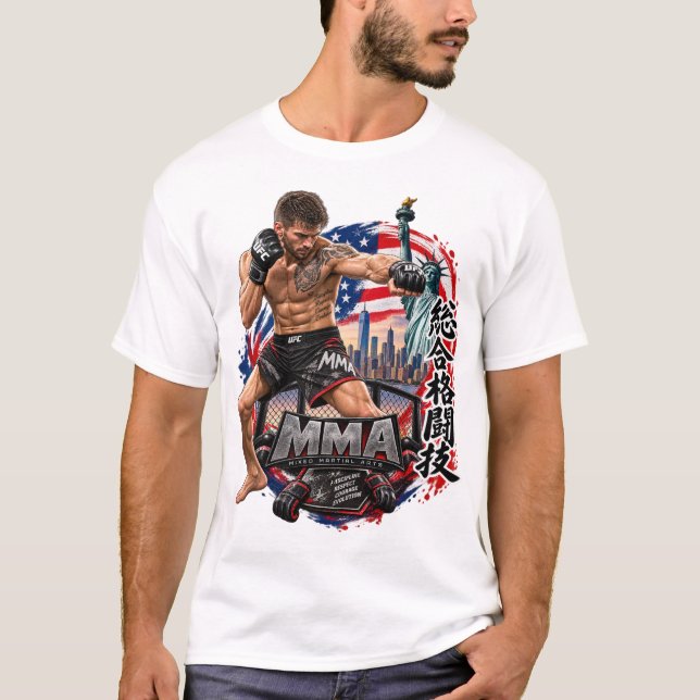CAMISETA MMA (Anverso)