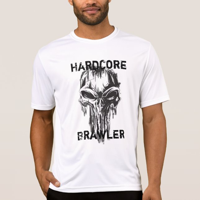 Camiseta MMA de los Brawler Hardcore (Anverso)
